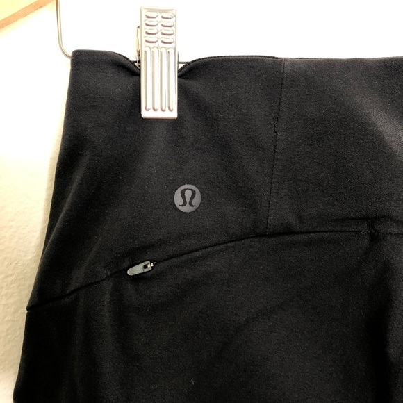 Lululemon Athletica Black In Power Mid-rise Pants 4 - Picture 5 of 7